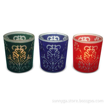 Flocked Candle Holders, Suitable for Promotions